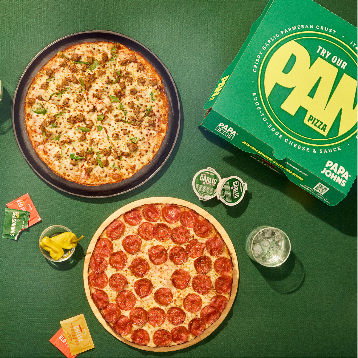 Papa Johns Pan Pizza