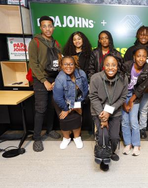 To inspire and empower up-and-coming young entrepreneurs, Papa Johns recently hosted members from the Boys & Girls Club of Metro Atlanta at our corporate hub to experience being a “Franchisee for a Day.”