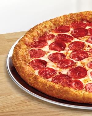 A picture of Garlic 5-Cheese Crust Pizza