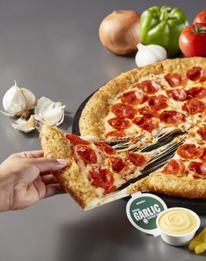 Garlic Epic Stuffed Crust Pizza