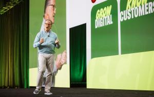 Kevin Vasconi speaks at Papa Johns Franchisee Conference 2025