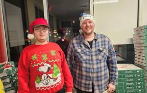 Paul Blair at Papa Johns