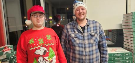 Paul Blair at Papa Johns