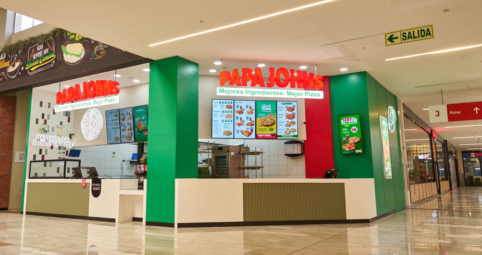 Papa Johns in Mexico